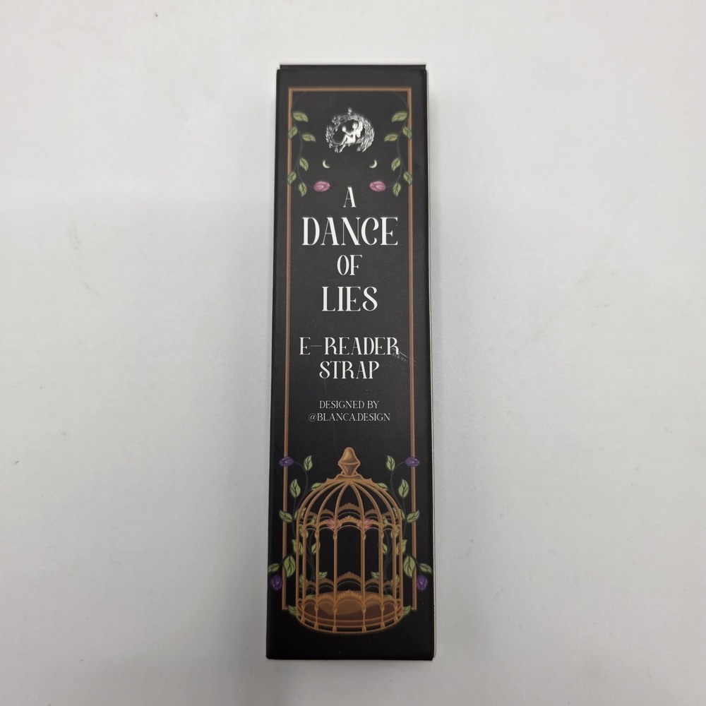 Dance of Lies E-Reader Strap Kindle Hand Strap Bookish Accessory @blanca.design